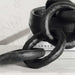 Sable Paper Mache Hand Painted Decor Chain Accent 55X14X7Cm - Black Pan Home