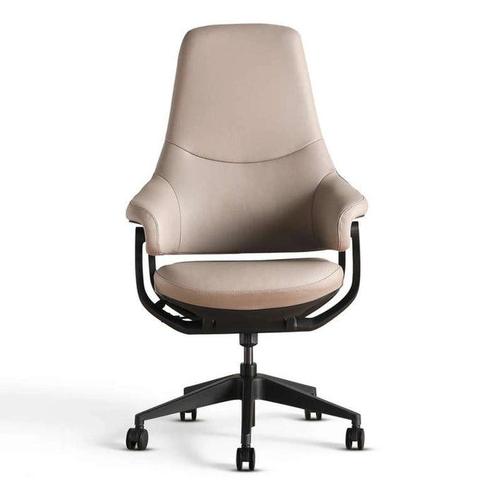Saddle Task High Back Office Chair - Light Brown