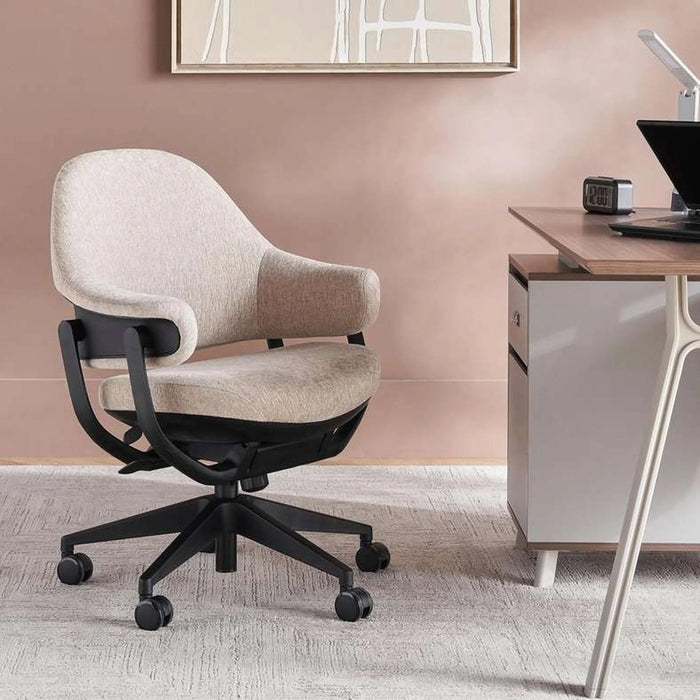 Saddle Task Low Back Office Chair - Brown