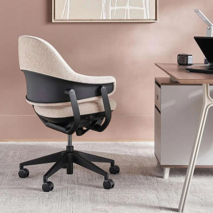 Saddle Task Low Back Office Chair - Brown