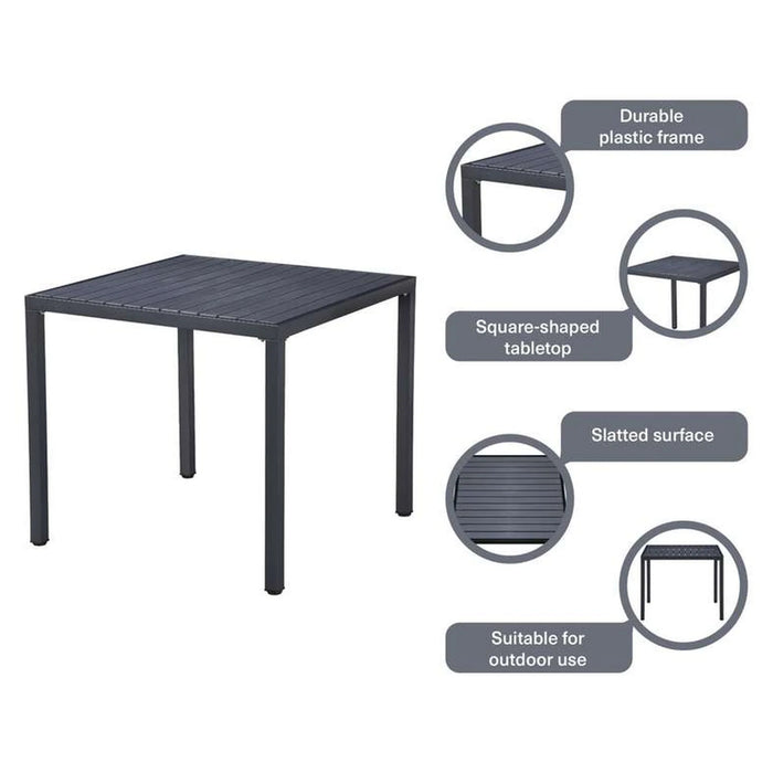 Saforaa Outdoor Table - Dark Grey