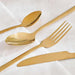 Sama 16-Piece Cutlery Set -Gold Pan Home