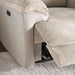 Samwise 3 Seater Recliner Sofa With Cup Holder - Beige Pan Home