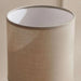 Sanada E14 Ceramic Table Lamp Dia 16X33Cm - Silver Pan Home