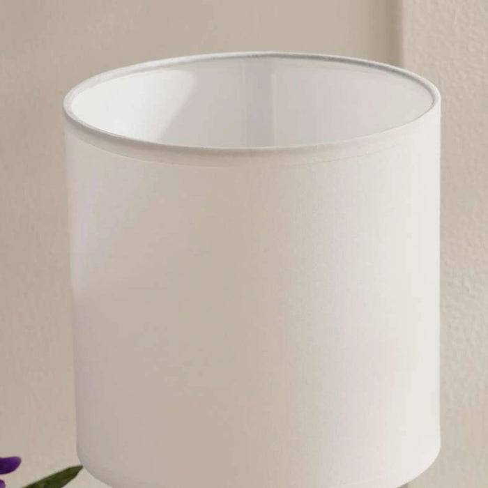 Sanada E14 Ceramic Table Lamp Dia 16X33Cm - White