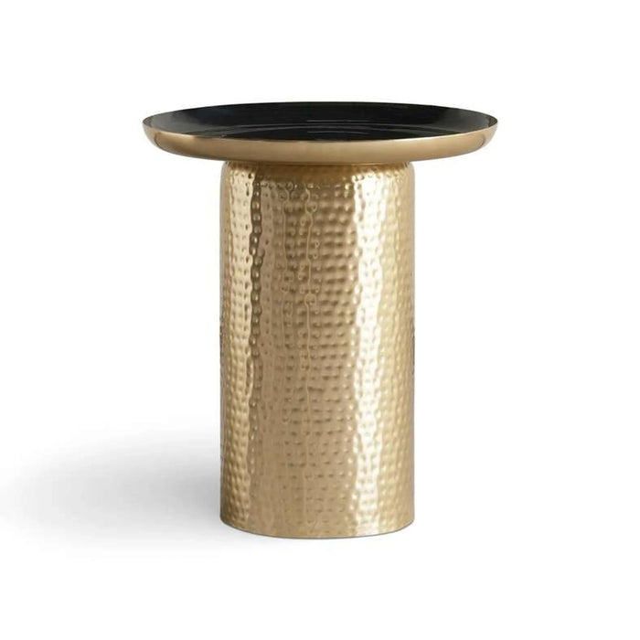Sanadah End Table Large - Black & Gold