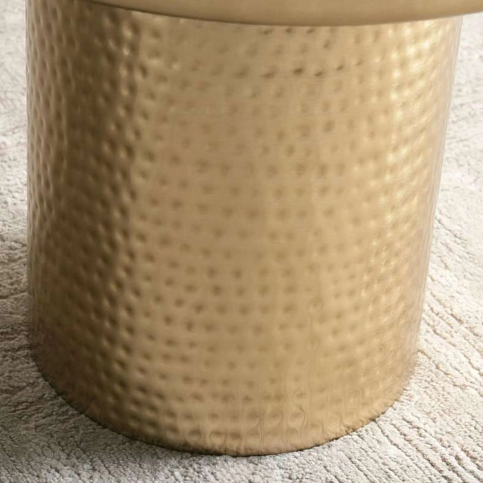 Sanadah End Table Small - Black & Gold