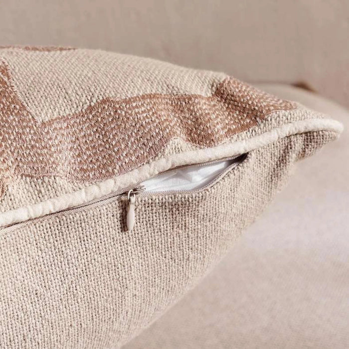 Sand Cloud Down Alternative Filled Cushion 50X50Cm - Brown Pan Home