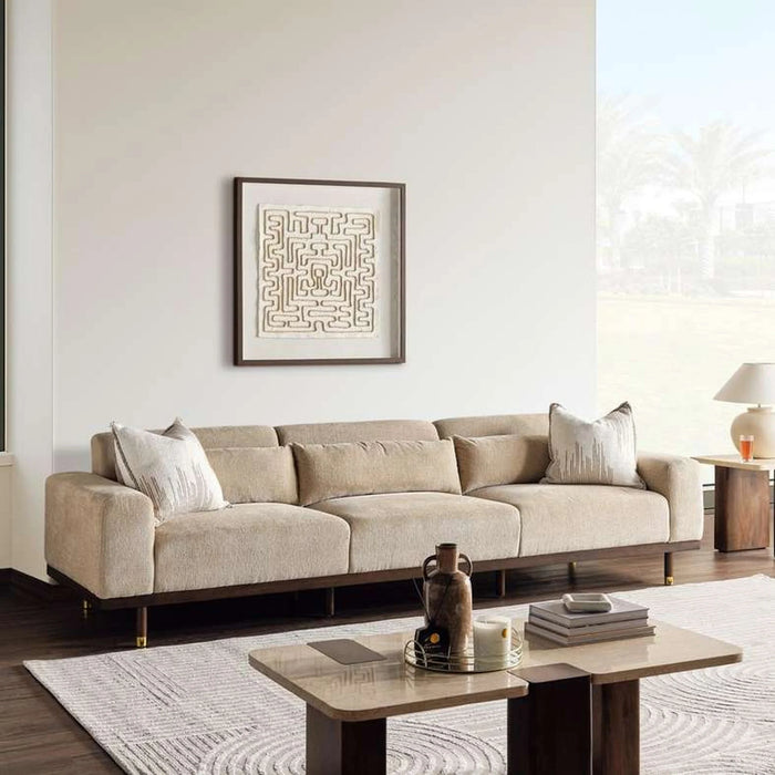 Sandfor 4 Seater Sofa - Beige