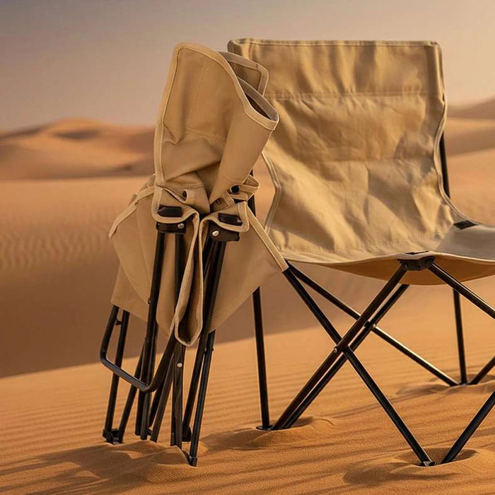 Sandsky Armless Camping Chair - Brown Pan Home
