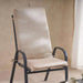 Sandstone Textured Water Repellant Outdoor Sun Lounger Seat Pad 43X114X5Cm - Taupe Pan Home