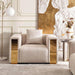 Sano Single Seater Sofa - Cream Pan Home