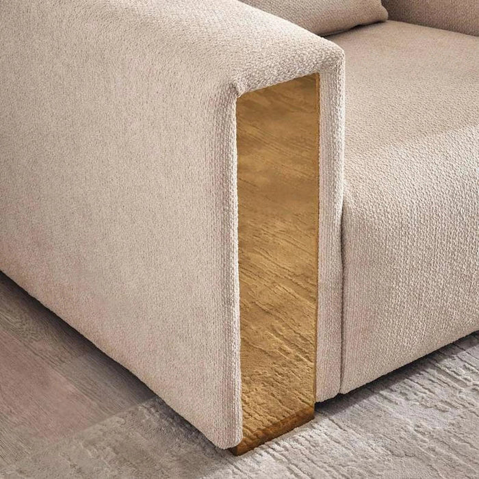 Sano Single Seater Sofa - Cream Pan Home