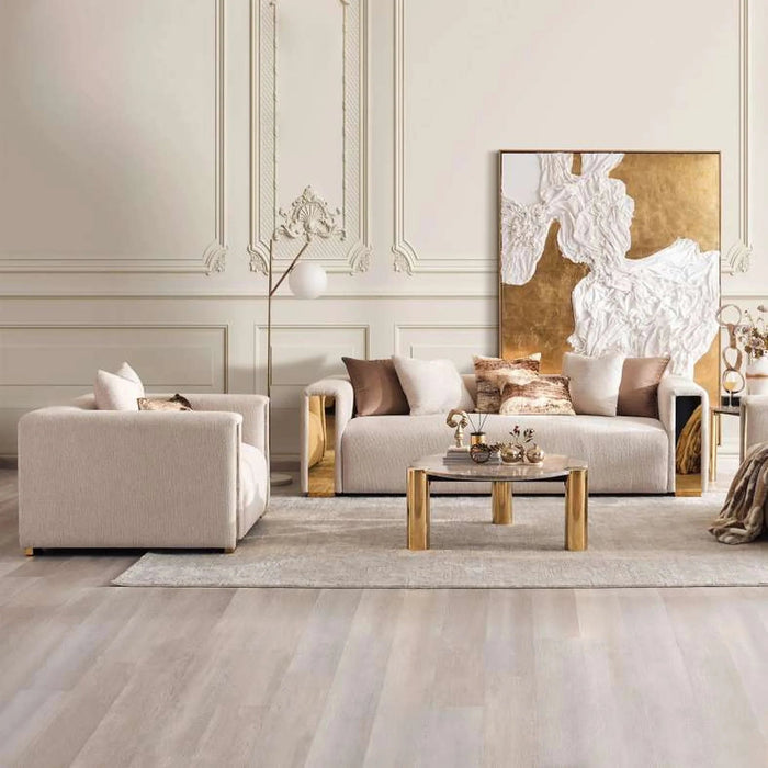 Sano Single Seater Sofa - Cream Pan Home