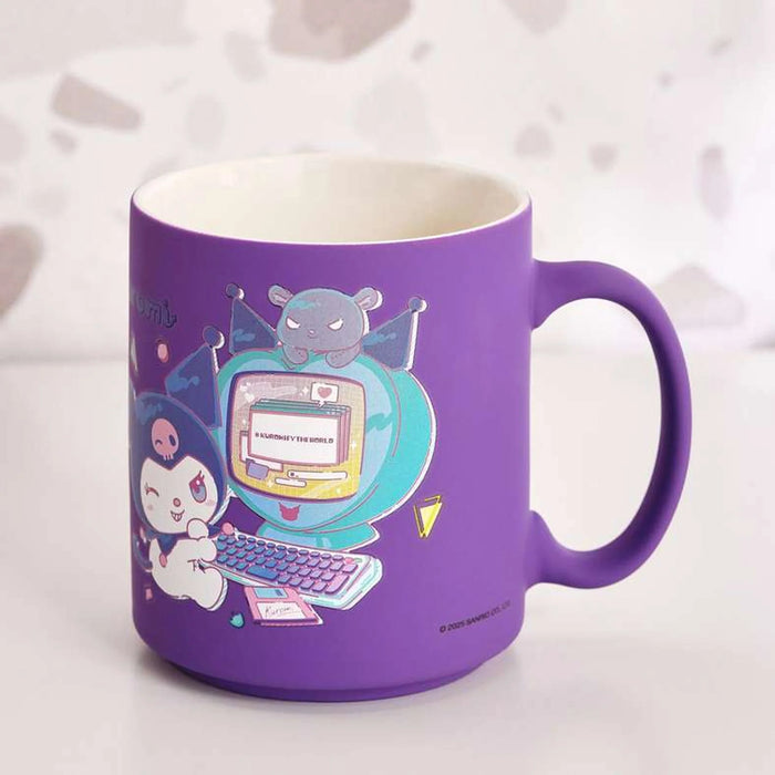 Sanrio Kuromi Ceramic Cup 390Ml 12X9X10.6Cm - Purple