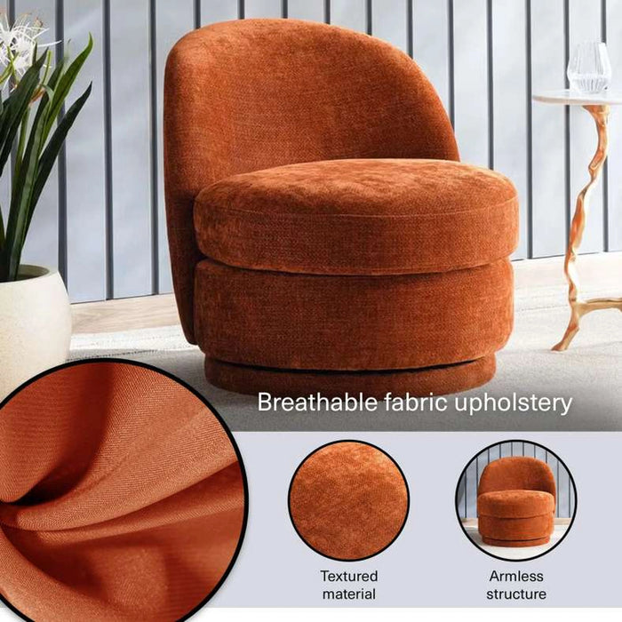 Sanvo Accent Chair - Orange