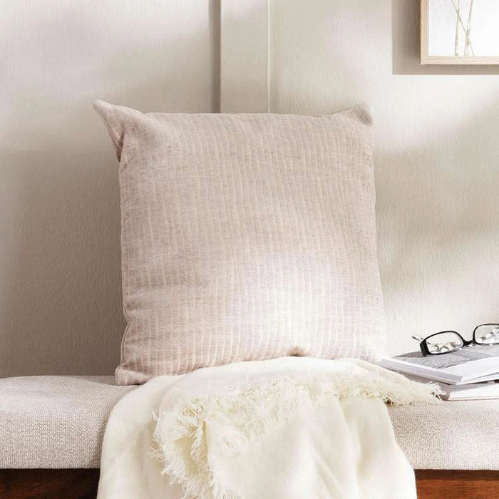 Sanzio Lane Filled Cushion 45X45Cm - Natural