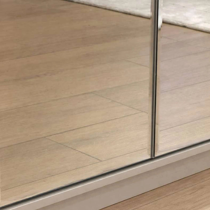 Sao Paulo 6 Door Wardrobe - Light Grey
