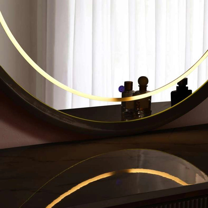 Sao Paulo Dresser And Mirror - Light Grey