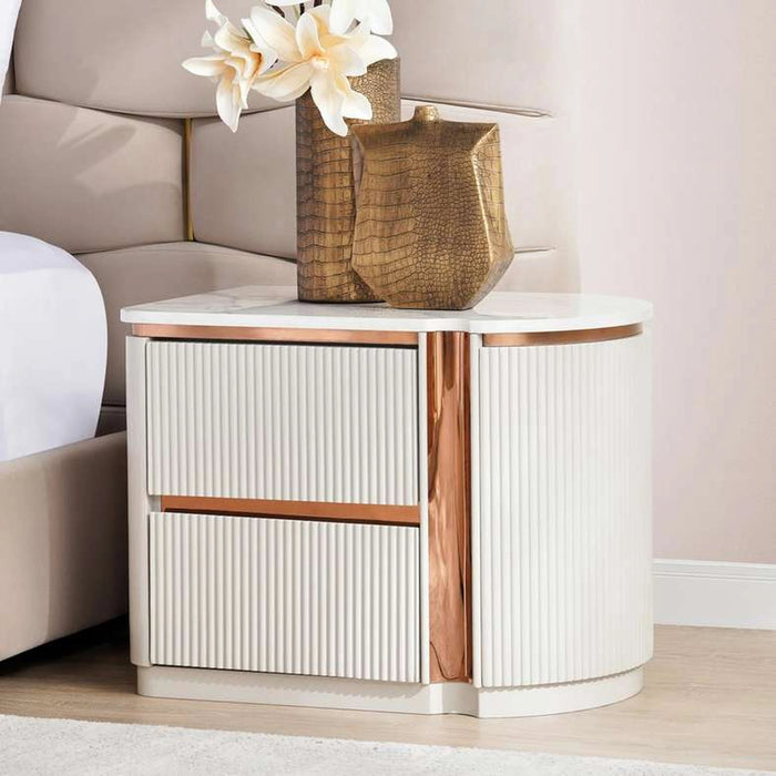 Sao Paulo Nightstand Right - Light Grey