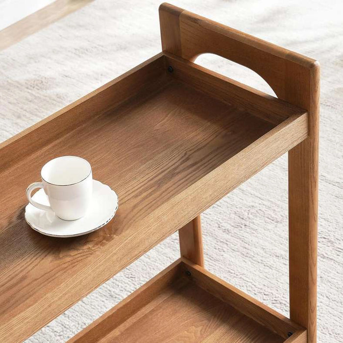 Sapphire Serving Trolley 2 Tier Wood - Brown
