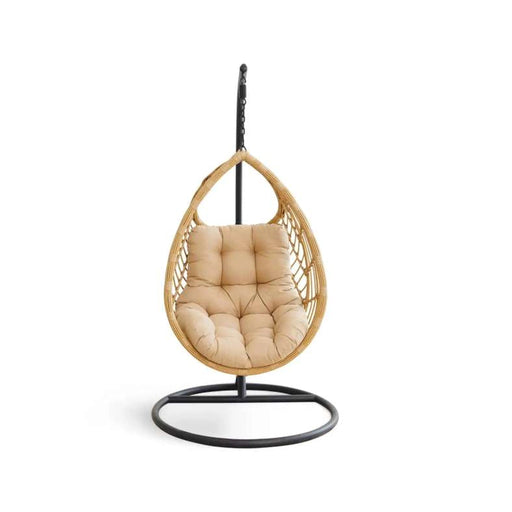 Sarra Garden Hanging Cage Swing - Natural Pan Home