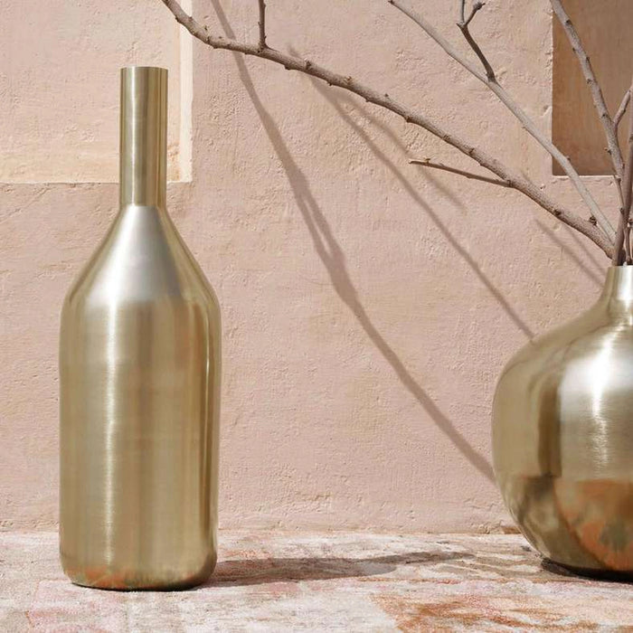 Sauve Conical Vase 15X15X48Cm-Gold