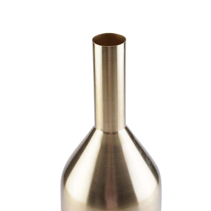 Sauve Conical Vase 15X15X48Cm-Gold
