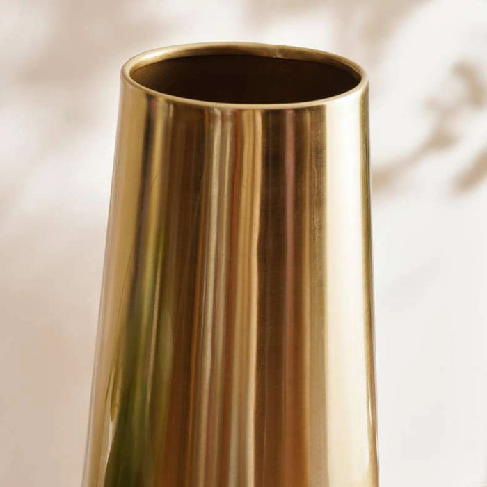 Sauve Metal Decor Vase 19X19X40.64Cm - Black