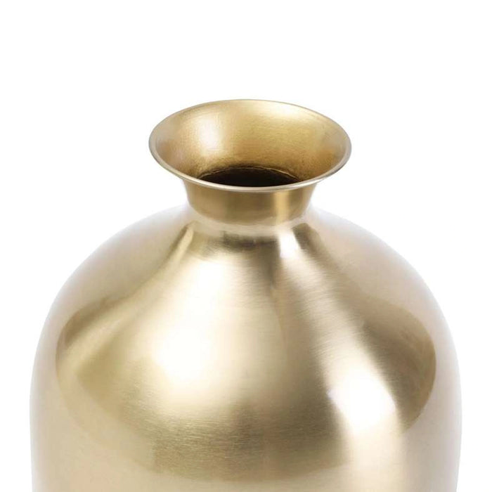 Sauve Short Vase 17Cm - Gold