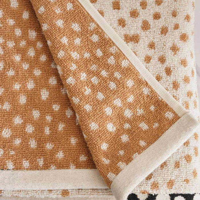 Savanna Dot Hand Towel 50X90Cm-Beige