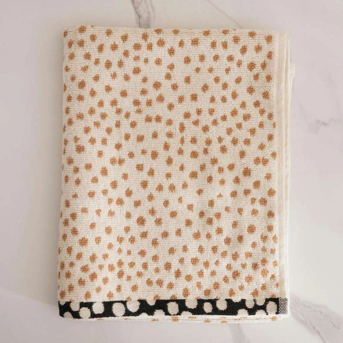 Savanna Dot Hand Towel 50X90Cm-Beige