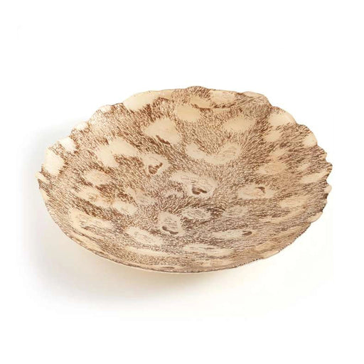 Savanna Glass Decor Plate Dia30X5.5Cm -Brown PAN HOME