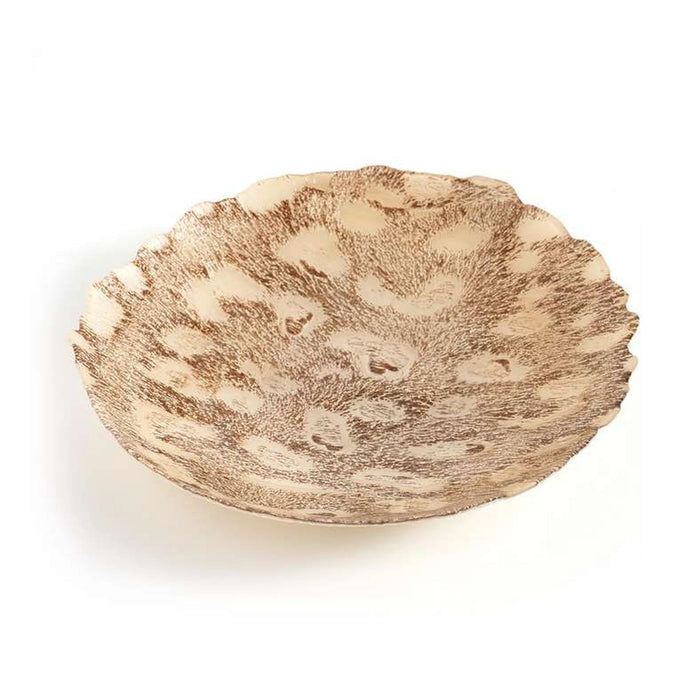 Savanna Glass Decor Plate Dia30X5.5Cm -Brown