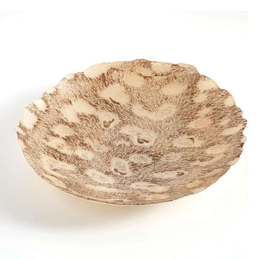 Savanna Glass Decor Plate Dia40X6Cm -Brown PAN HOME