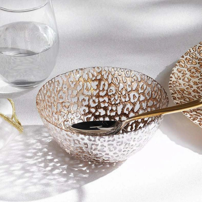 Savanna Glass Serving Bowl Dia15X7Cm -Brown