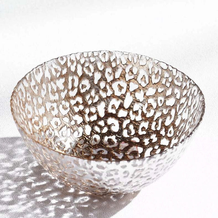Savanna Glass Serving Bowl Dia15X7Cm -Brown