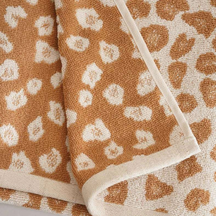 Savanna Jq Bath Sheet 90X150Cm-Brown