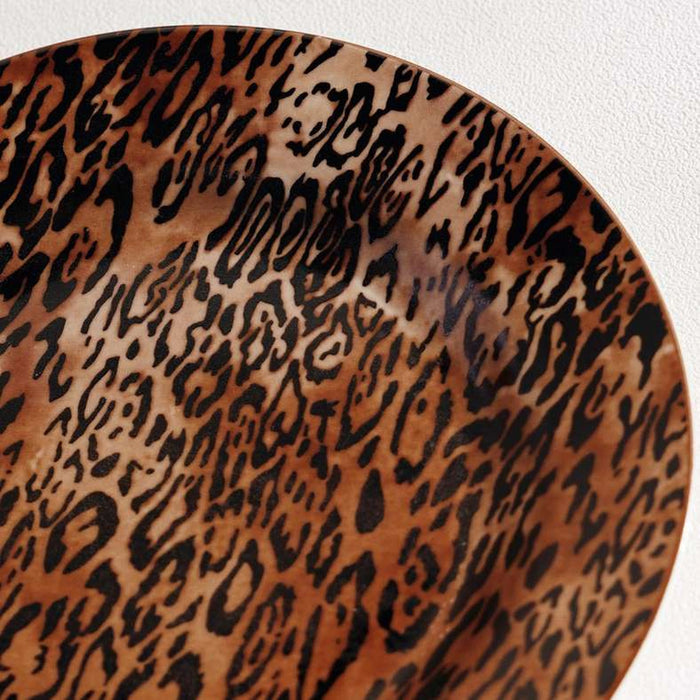 Savanna New Bone China Side Plate Dia20Cm -Warm Gold & Black