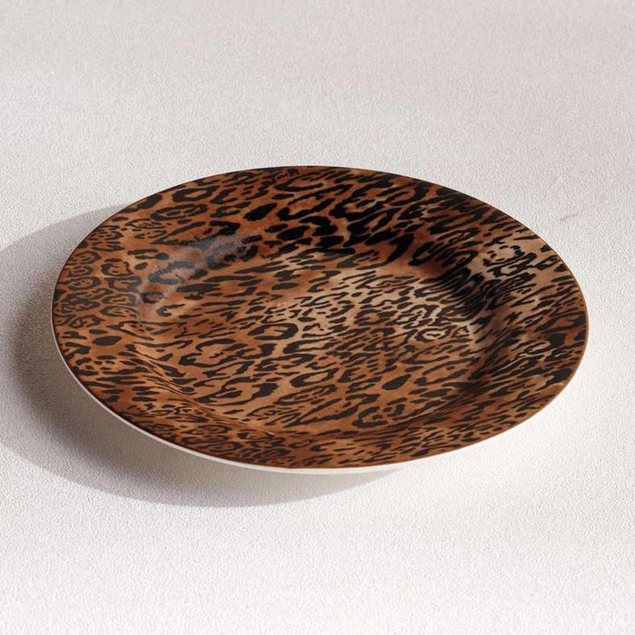 Savanna New Bone China Side Plate Dia20Cm -Warm Gold & Black