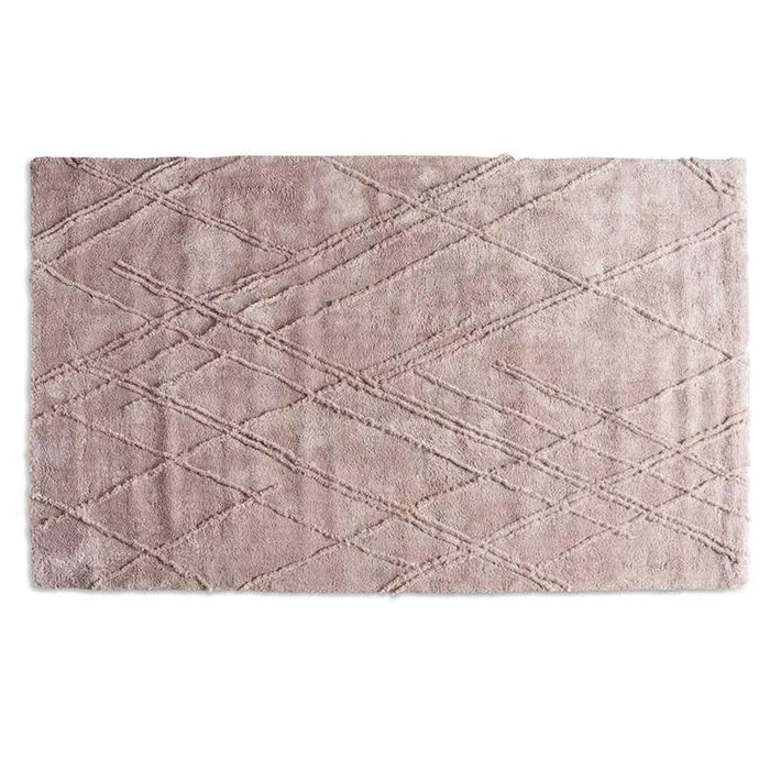 Savannah Modern Tufted Velvet Touch Rug 200X290Cm - Taupe