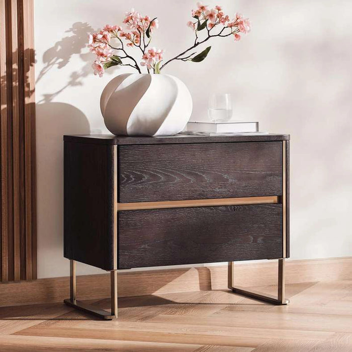 Savannah Night Stand - Brown
