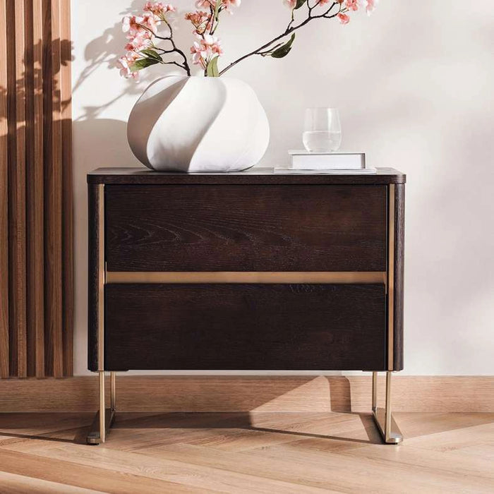 Savannah Night Stand - Brown
