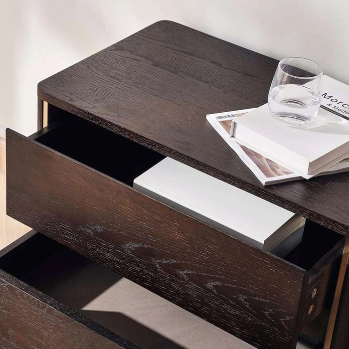 Savannah Night Stand - Brown
