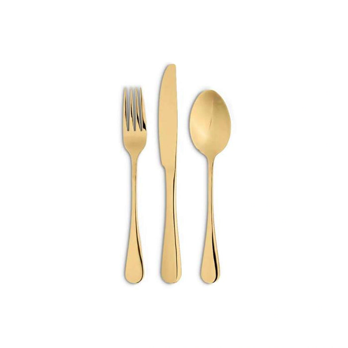 Savina 18-Piece Cutlery Set -Gold