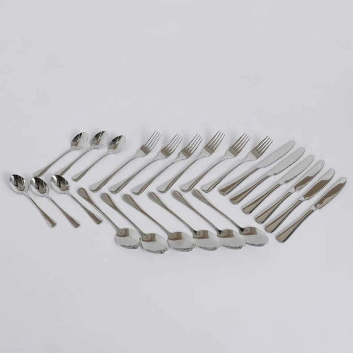 Savina 24-Piece Cutlery Set -Chrome
