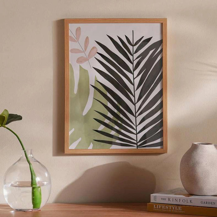 Season Vibes Wall Art 32X42Cm - Green