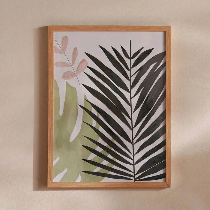 Season Vibes Wall Art 32X42Cm - Green