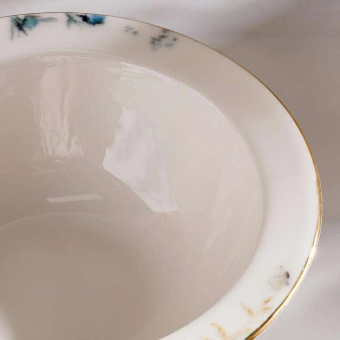 Seda Porcelain Salad Bowl Dia16Cm -White