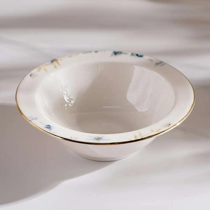 Seda Porcelain Salad Bowl Dia16Cm -White